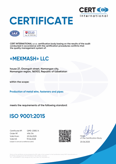ISO 9001:2015